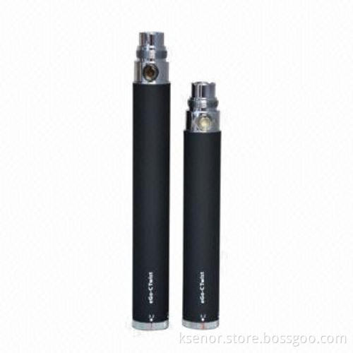 Variable Voltage 3.2V-4.8V eGo-C Twist E-cigarettes, OEM Orders Accepted